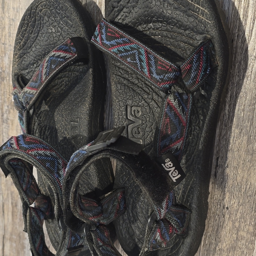 TEVA Terradactyl Aztec Print Women’s Sandals Sz 8 - Picture 7 of 11